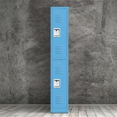 Loker 2 Pintu Biru